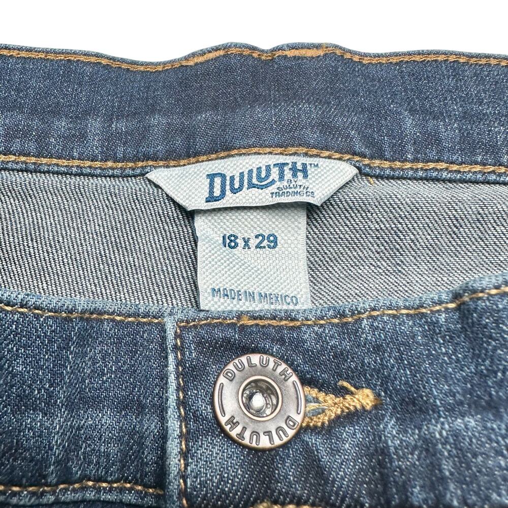 Duluth Trading Co | Women | DuluthFlex Daily Denim Slim Leg Denim Jeans | Sz 18 - Picture 8 of 16